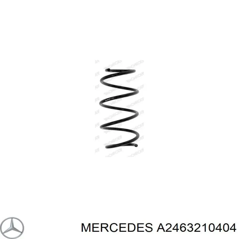 A2463210404 Mercedes Пружина амортизатора передняя