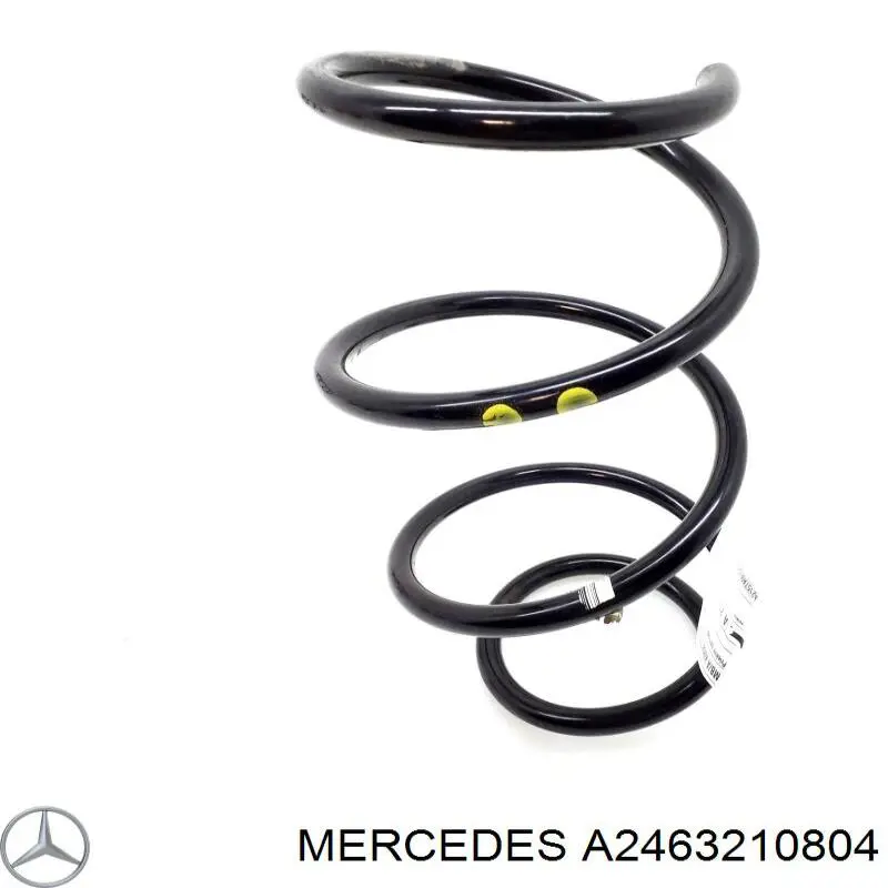 A2463210804 Mercedes Пружина амортизатора передняя