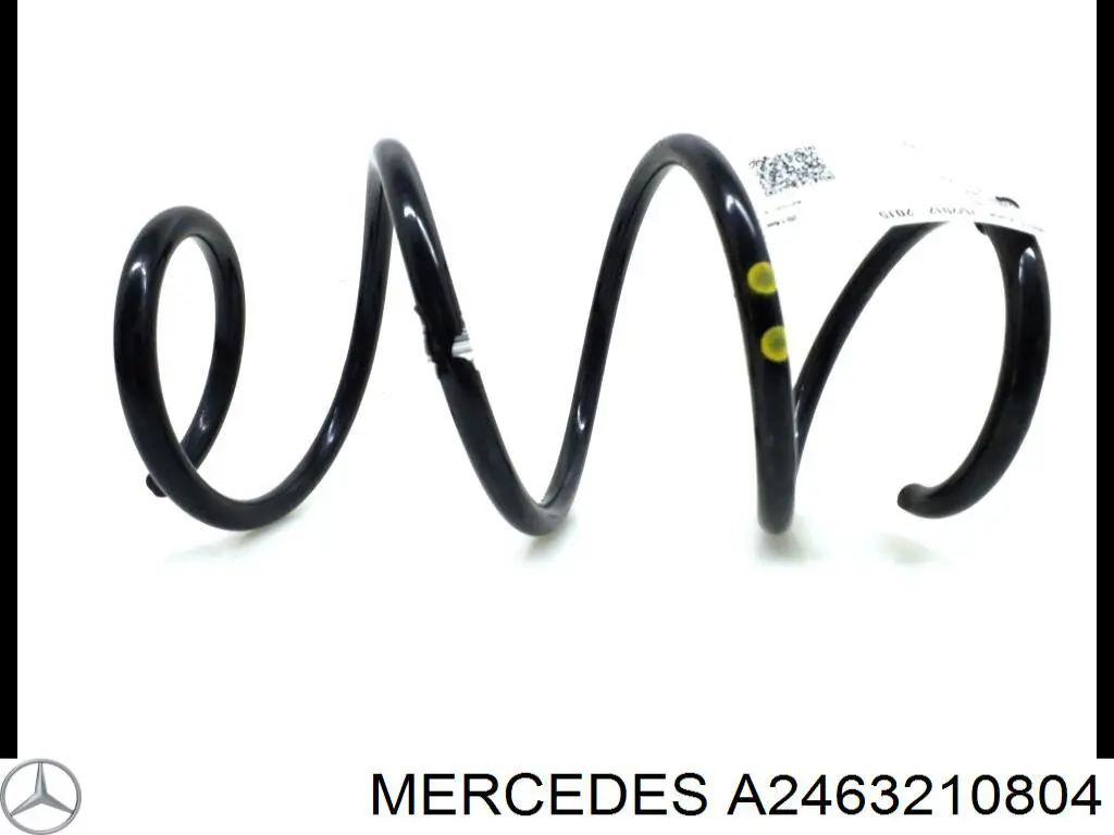 Пружина передня Mercedes A2463210804 ціна, від 21.25 USD