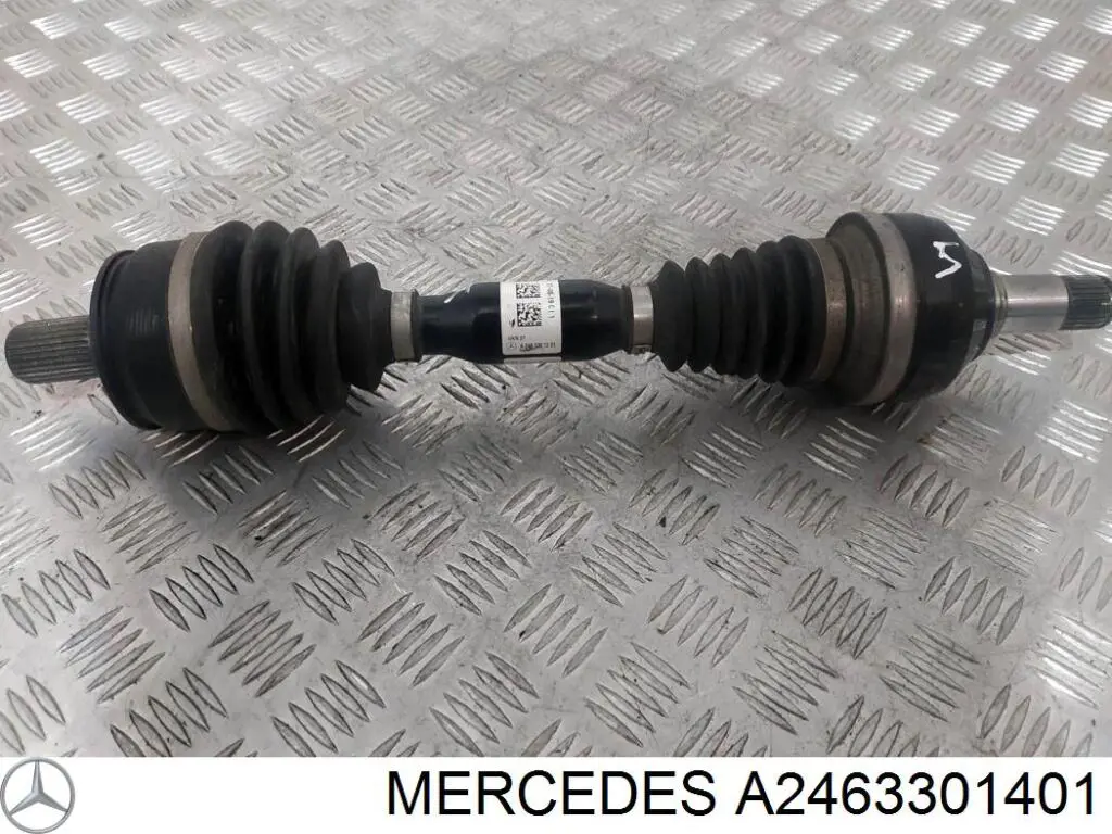 Привід передній лівий Mercedes A2463301401 ціна, від 151.86 USD