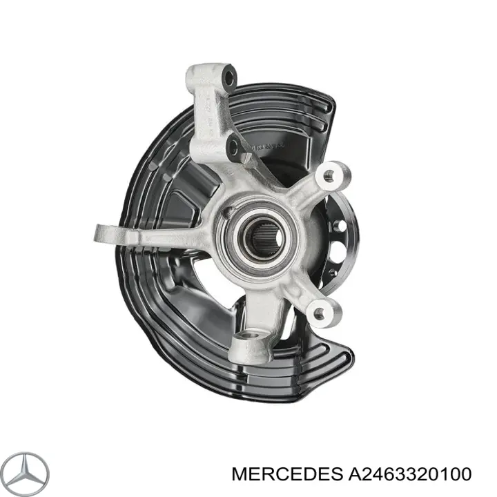 A2463320100 Mercedes Цапфа - поворотний кулак передній, лівий