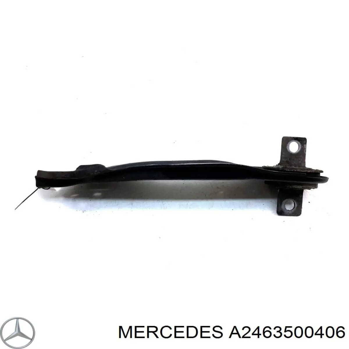 A2463500406 Mercedes Важіль/тяга задньої підвіски подовжній нижній, лівий