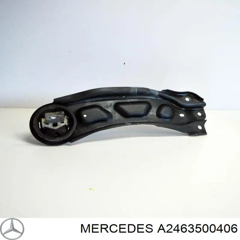 Купити A2463500406 Mercedes Важіль/тяга задньої підвіски подовжній нижній, лівий