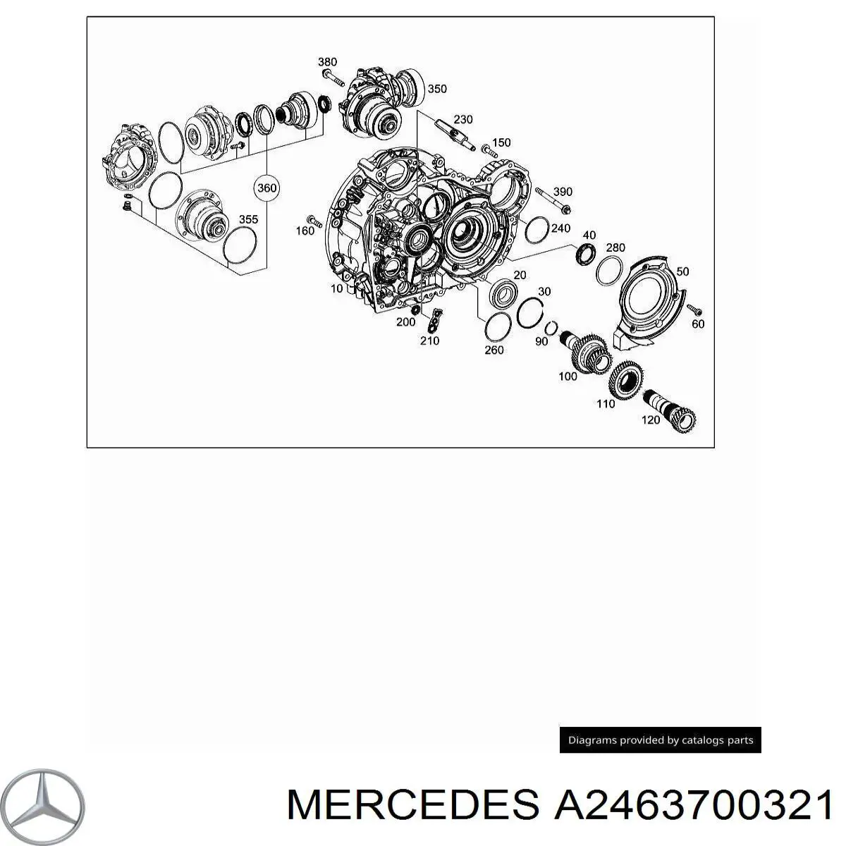  A2463700321 Mercedes