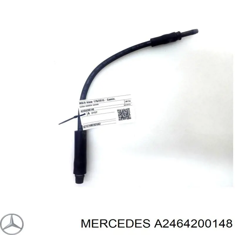 Купити A2464200148 Mercedes Шланг гальмівний задній