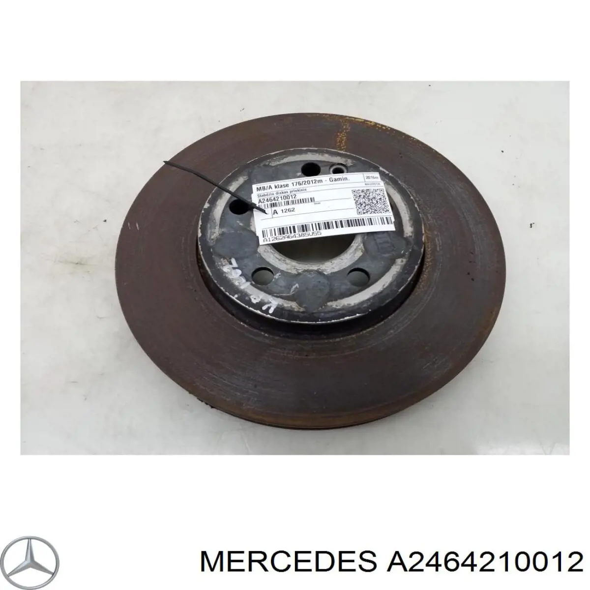 Купити A2464210012 Mercedes Ротор гальмівний