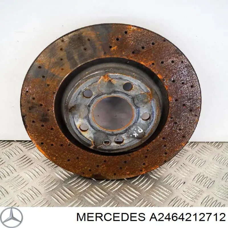 Купити A2464212712 Mercedes Ротор гальмівний