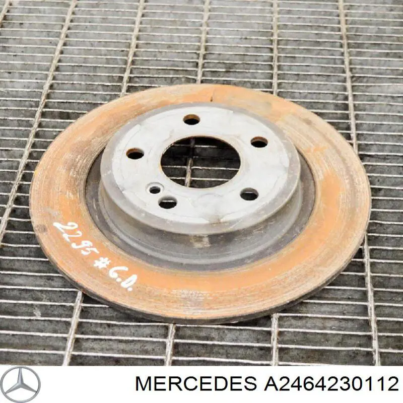 A2464230112 Mercedes Дискові гальма