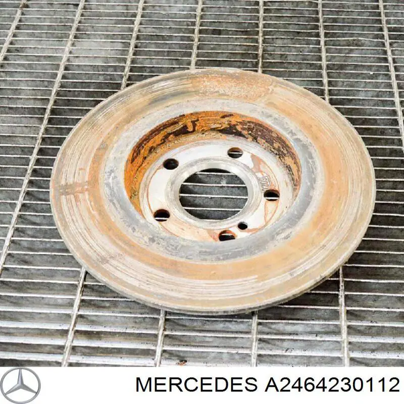 Задні дискові гальма Mercedes A2464230112 ціна, від 22.50 USD