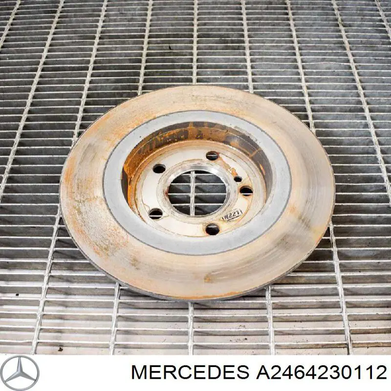 Купити A2464230112 Mercedes Диск заднього гальма