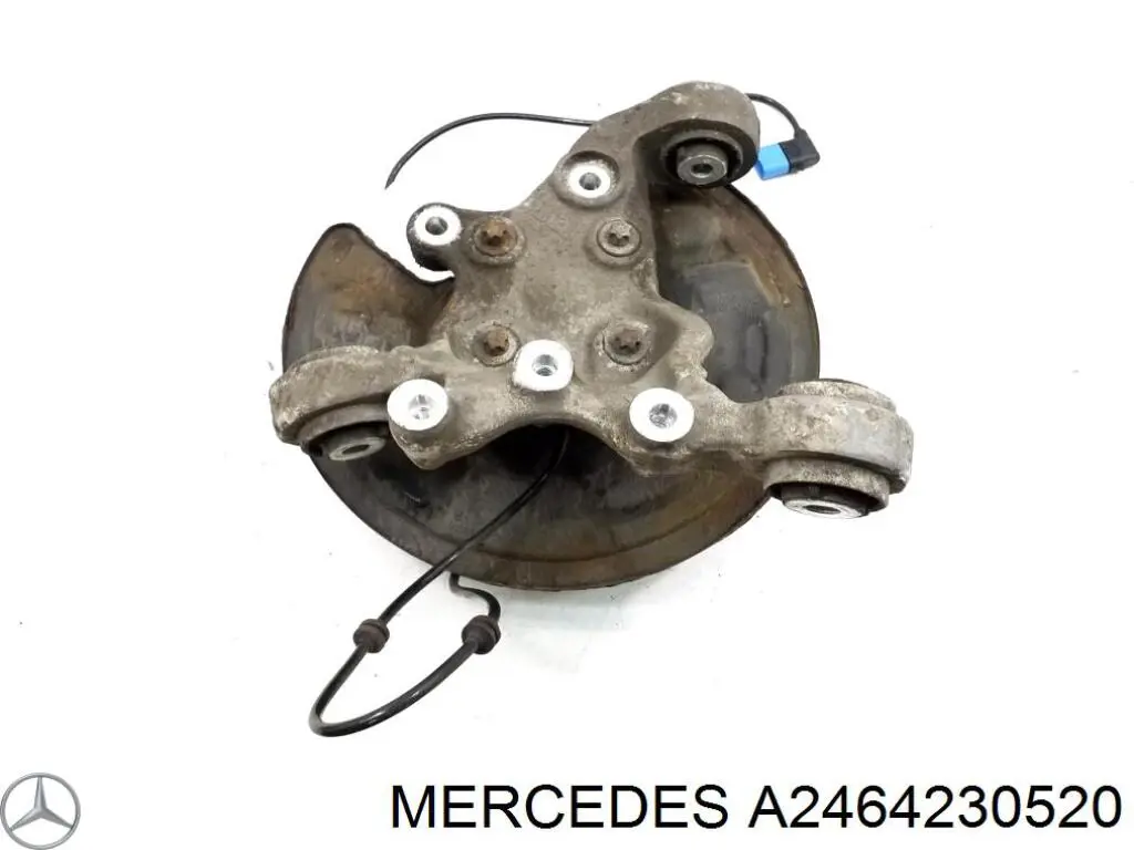 Захист гальмівного диска заднього, правого A2464230520 Mercedes