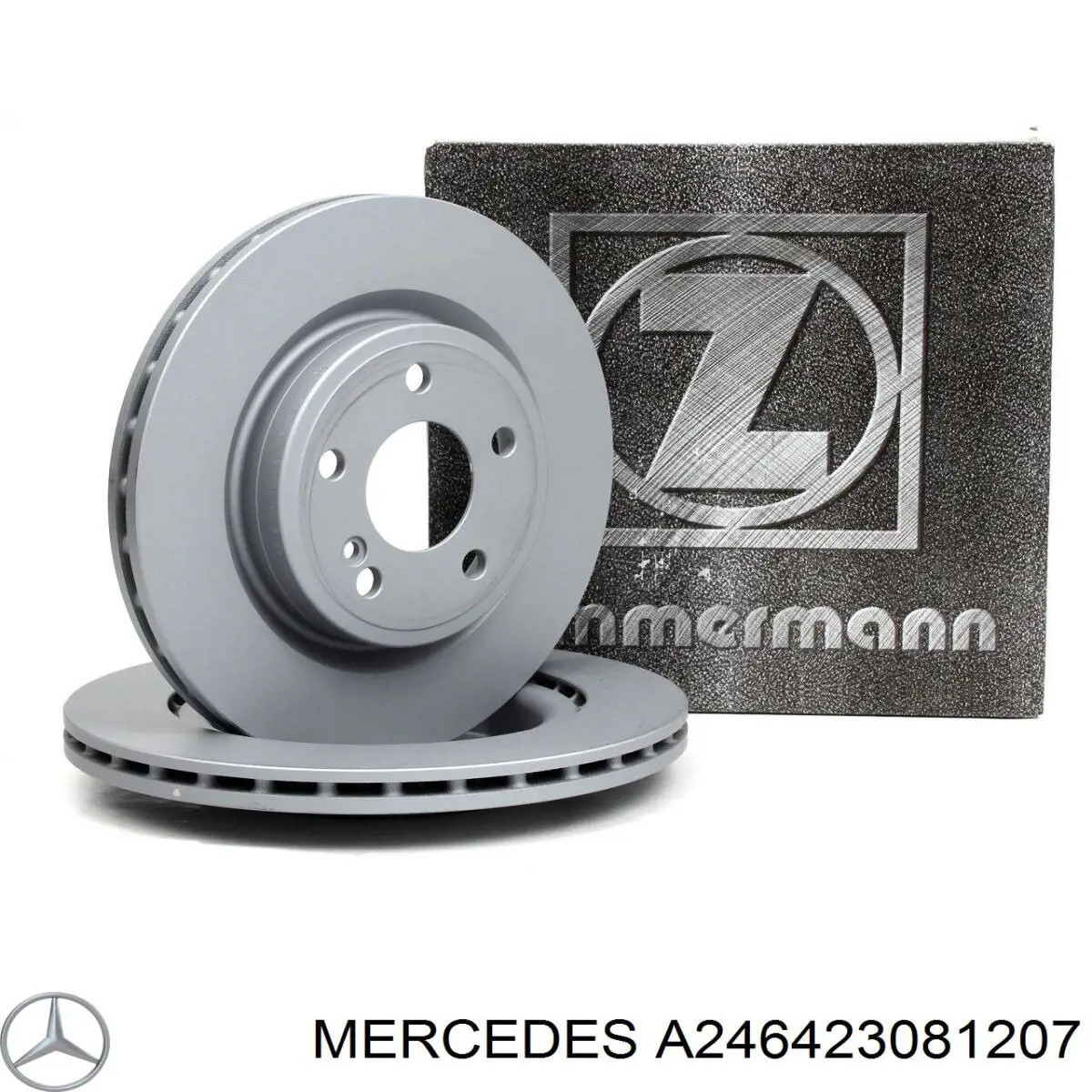 Задні дискові гальма Mercedes A246423081207 ціна, від 59.89 USD