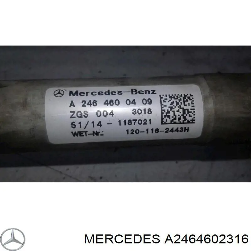 A2464602316 Mercedes Колонка рульового управління