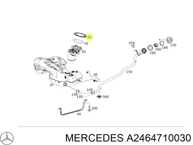 A2464710030 Mercedes 