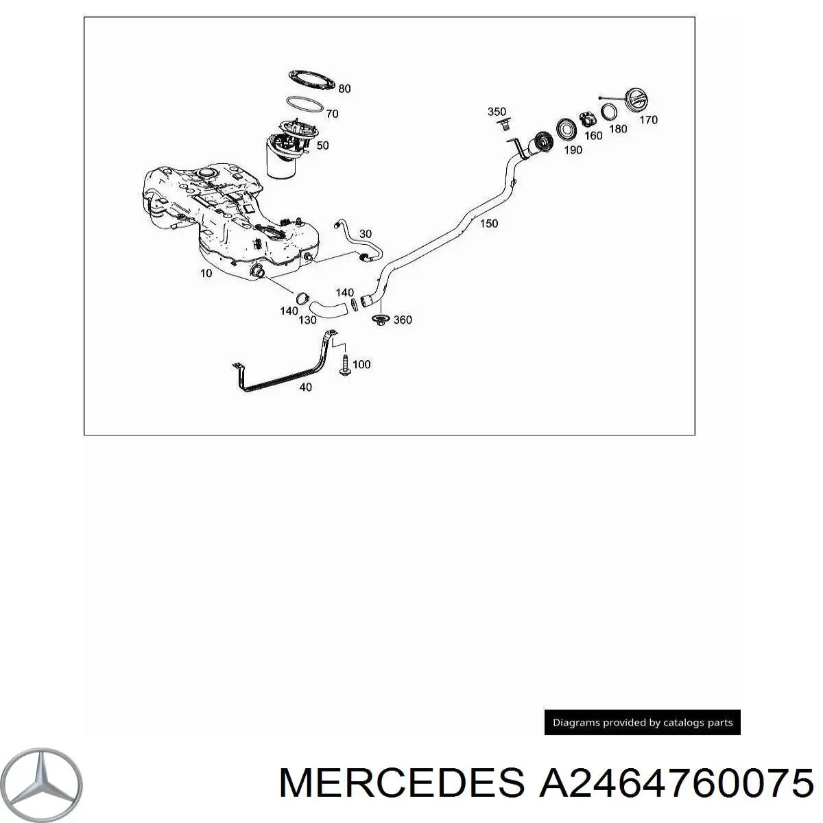 A2464760075 Mercedes 