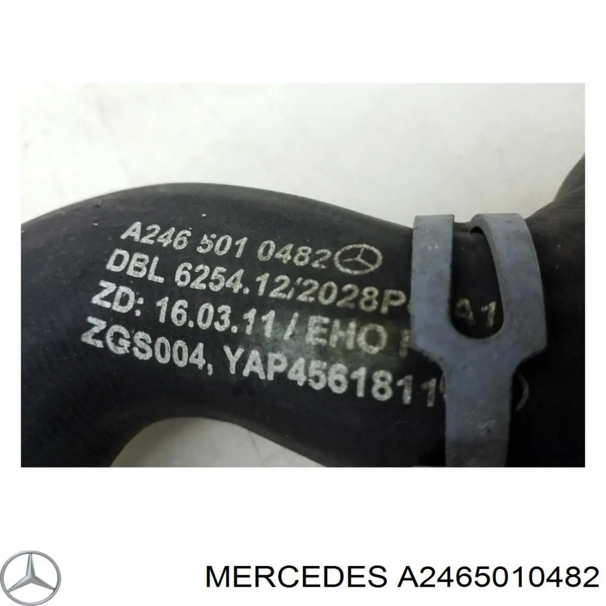 Шланг/патрубок радіатора охолодження, нижній Gates 054534 ціна, від 18.23 USD