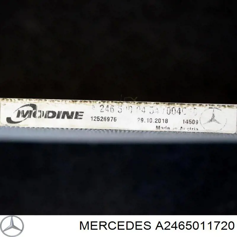  Mercedes A2465011720 ціна, від 81.05 USD