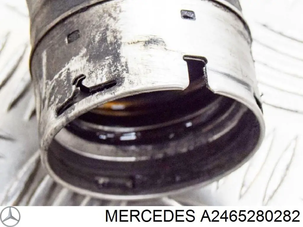 Шланг/патрубок интеркуллера Mercedes A2465280282 ціна, від 48.00 USD