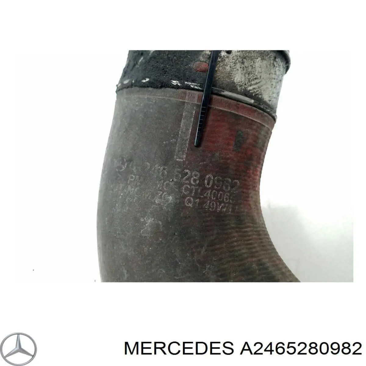 Купити A2465280982 Mercedes Шланг/патрубок интеркуллера