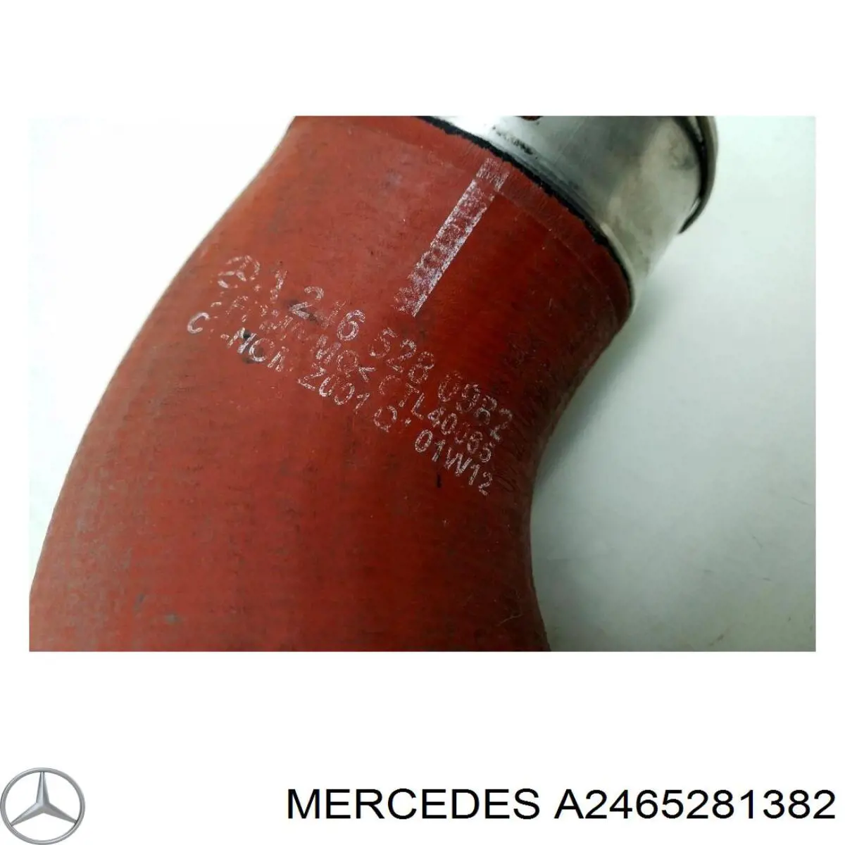 Купити A2465281382 Mercedes Шланг/патрубок интеркуллера