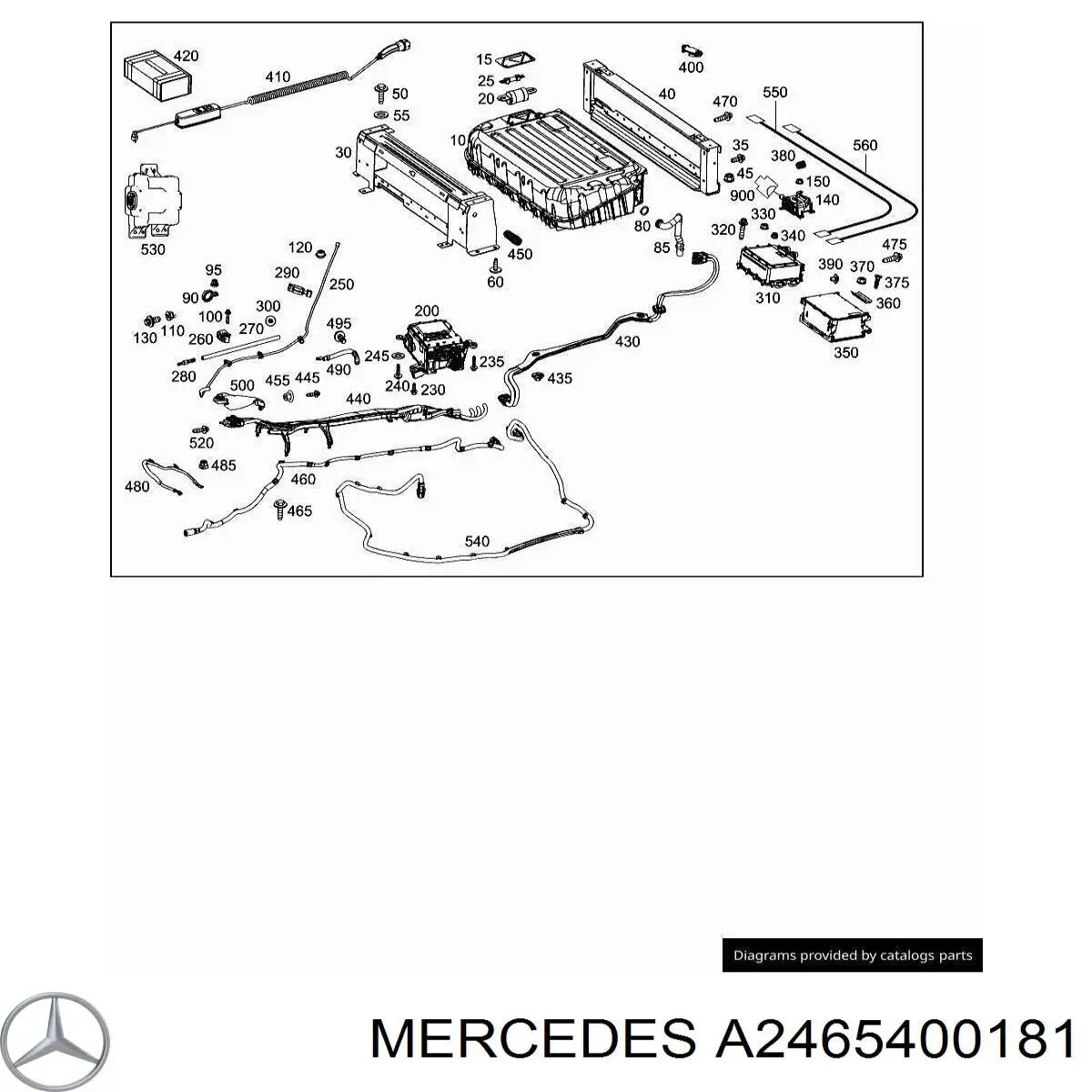 A2465400181 Mercedes 