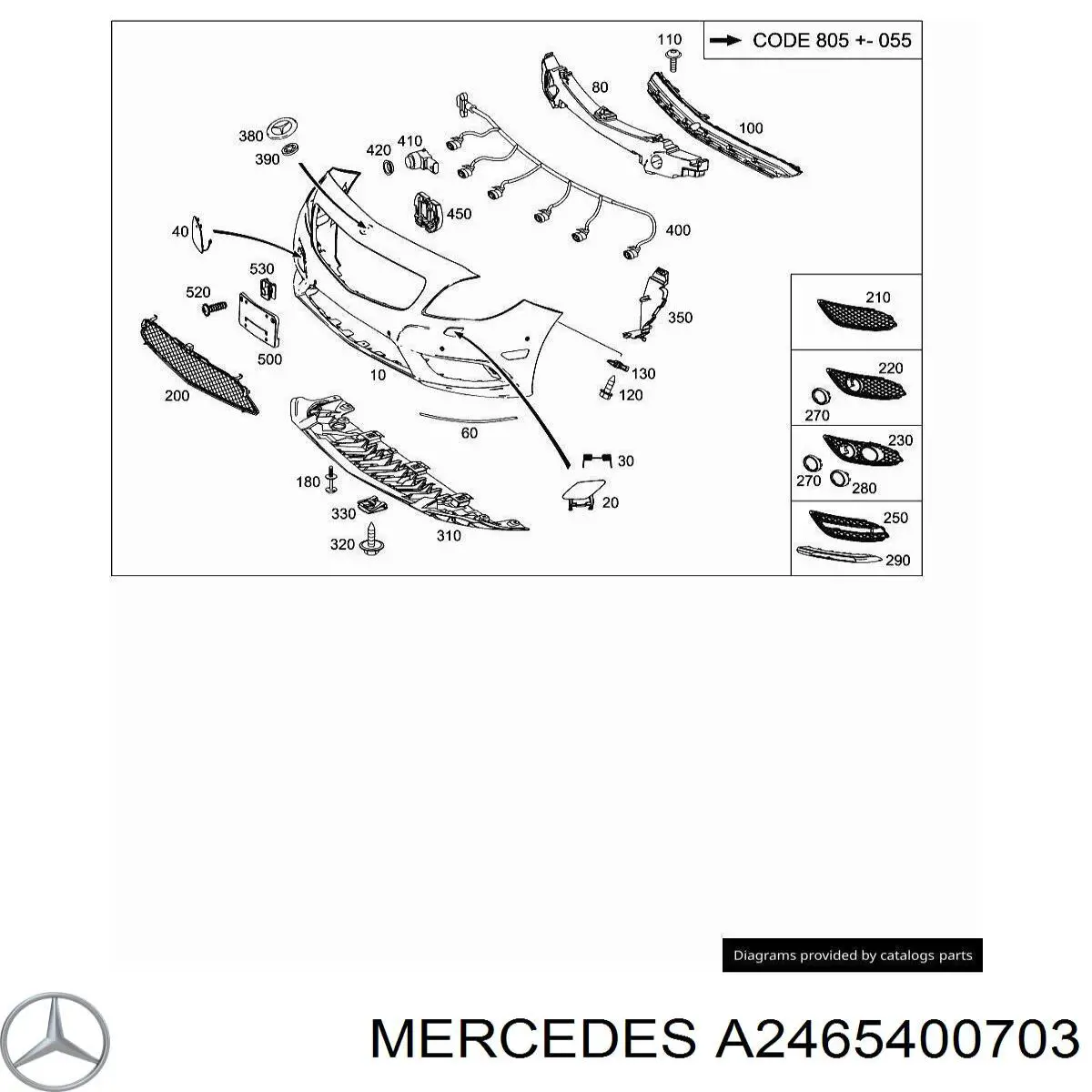 A2465400703 Mercedes 