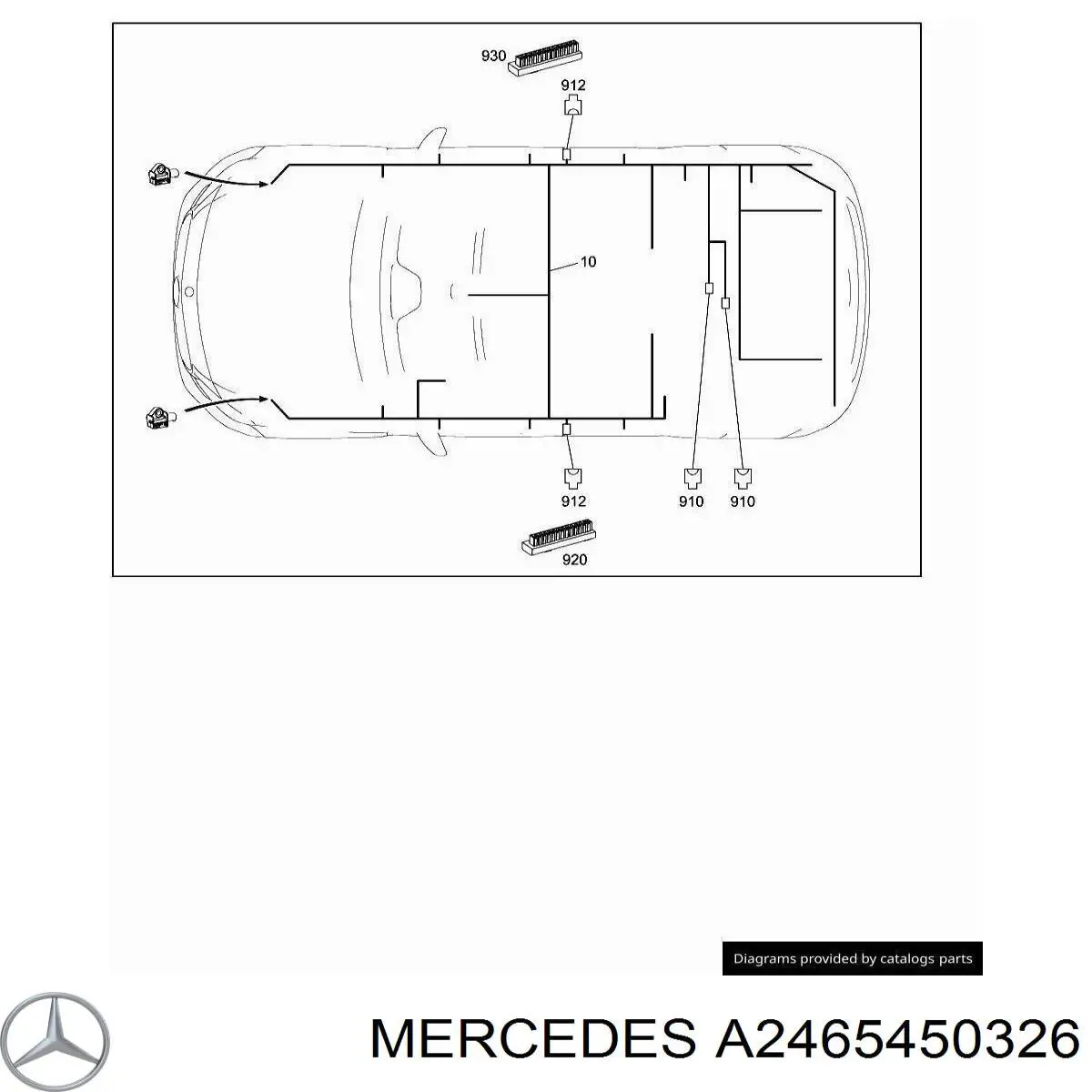 A2465450326 Mercedes 