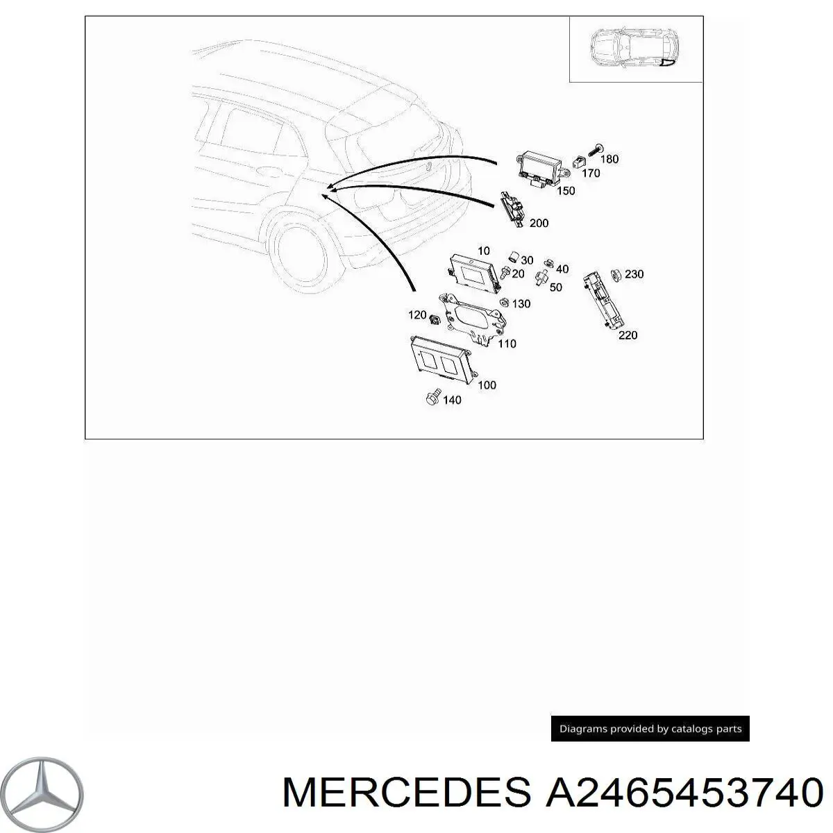 A2465453740 Mercedes 