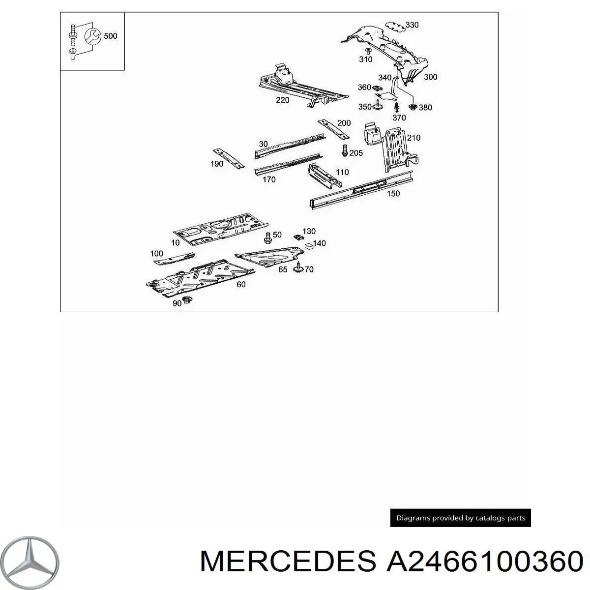 A2466100700 Mercedes 