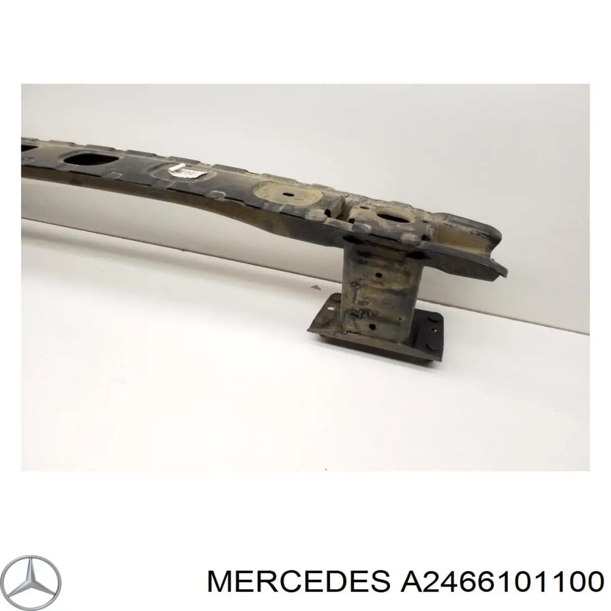 A2466100014 Mercedes Шина бампера заднього