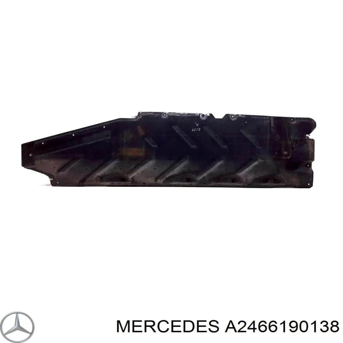 A2466190138 Mercedes Захист днища, лівий