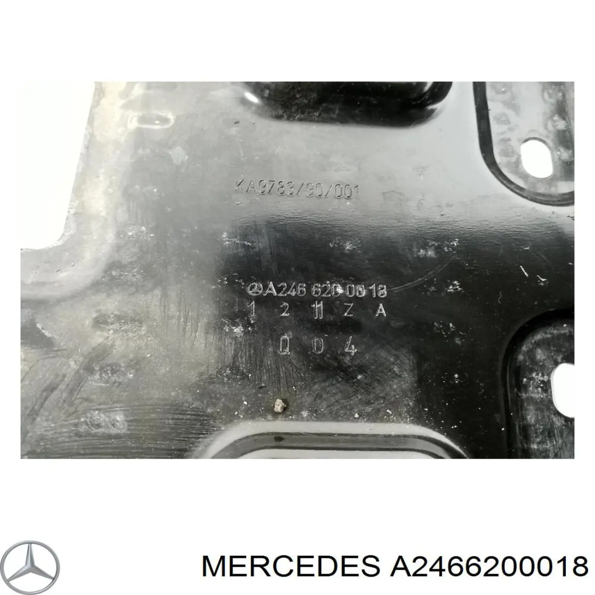 A2466200018 Mercedes Піддон акумулятора (АКБ)