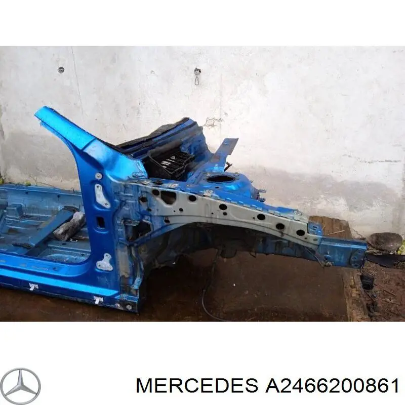 Купити A2466200861 Mercedes Лонжерон рами передній правий