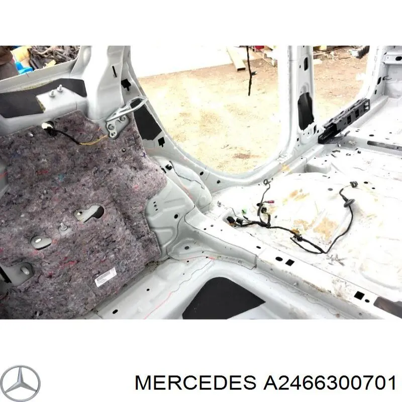 Крило заднє Mercedes A2466300701 ціна, від 210.34 USD
