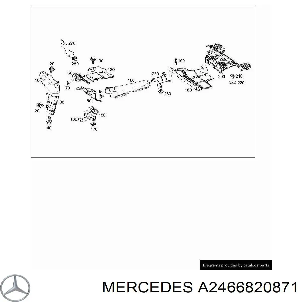 A2466820871 Mercedes 