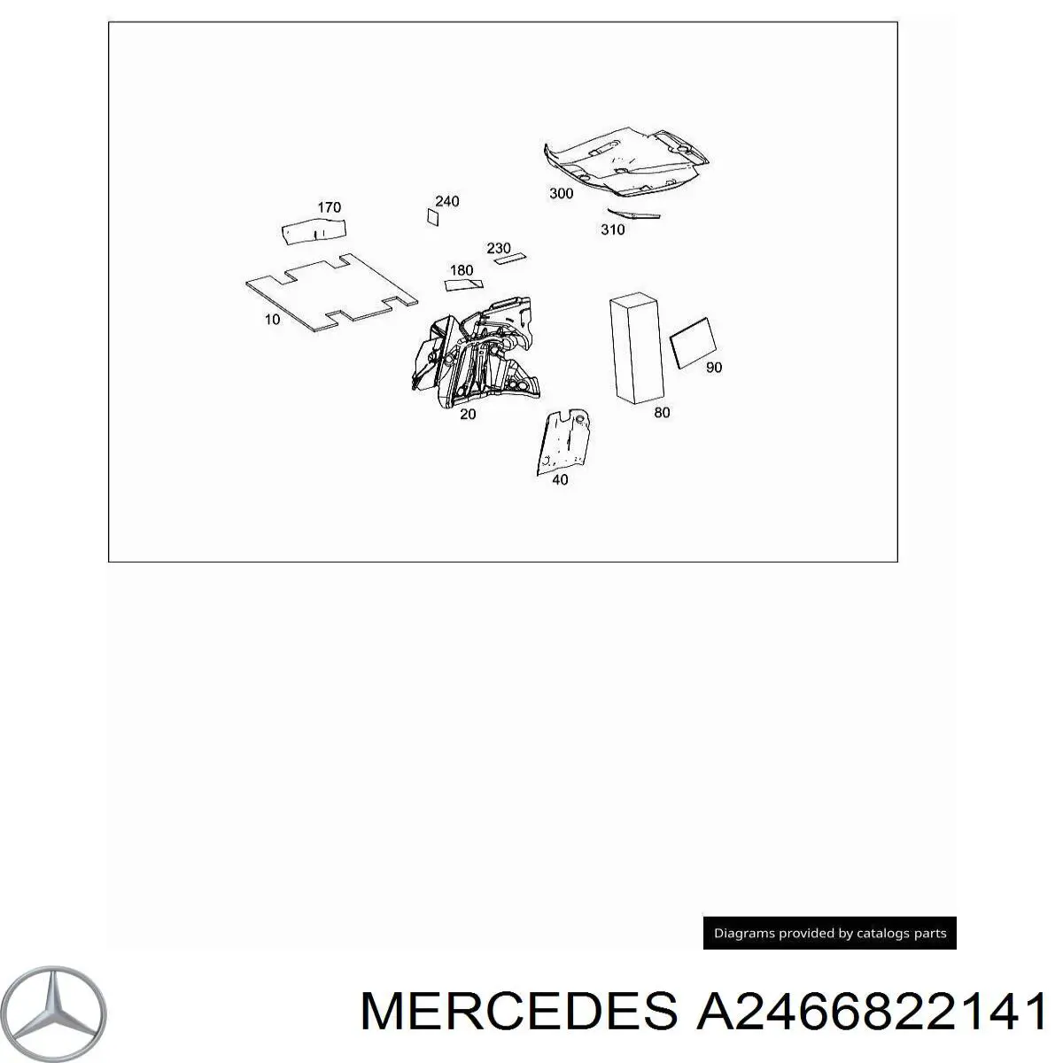 A2466822141 Mercedes 