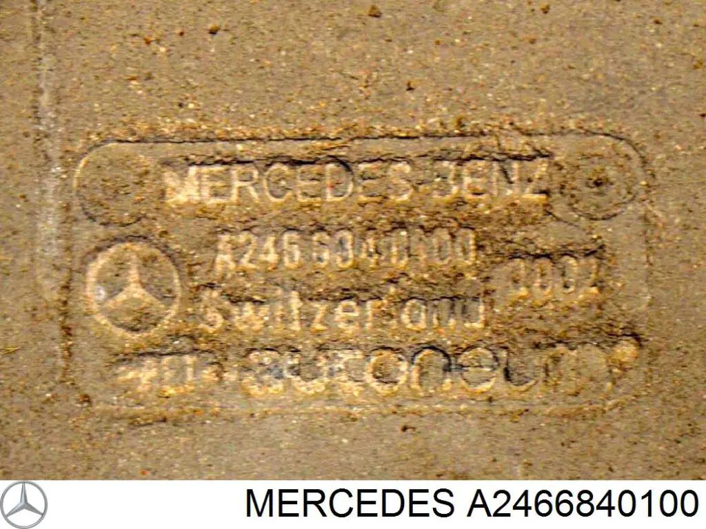 Захист днища, лівий Mercedes A2466840100 ціна, від 42.50 USD