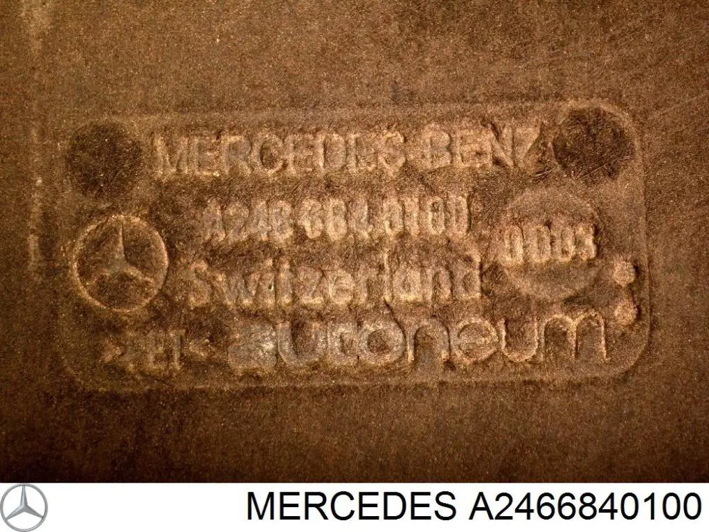 Купити A2466840100 Mercedes Захист днища, лівий