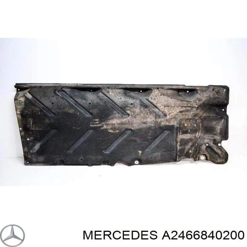 A2466840200 Mercedes Захист днища, правий