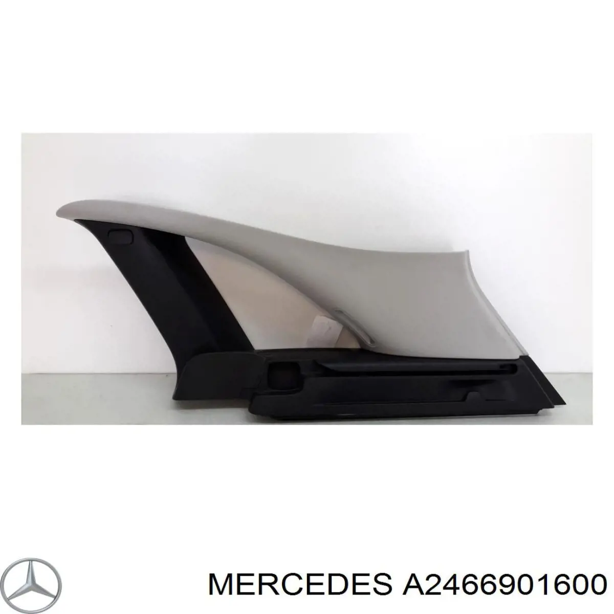 Купити A2466901600 Mercedes Обшивка стійки кузова внутрішня, задня ліва