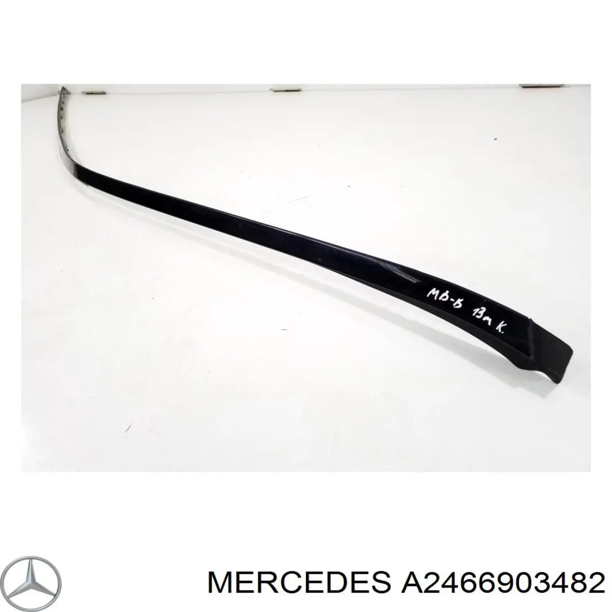 Купити A2466903482 Mercedes Молдинг даху, правий