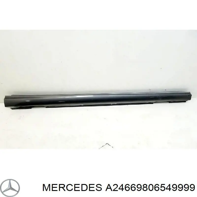 Купити A24669806549999 Mercedes Накладка зовнішня (молдинг) порога, правий
