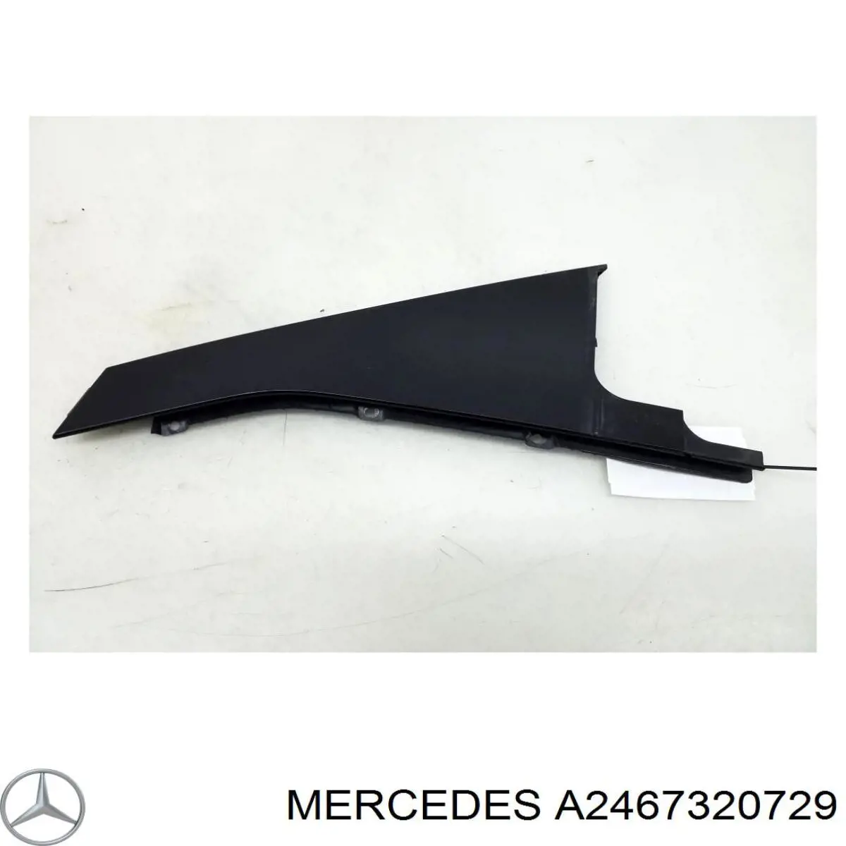 A2467320300 Mercedes Накладка задньої двері, лівої, вертикальна