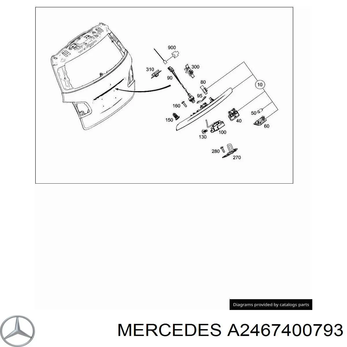 Купити A24674014017F24 Mercedes 