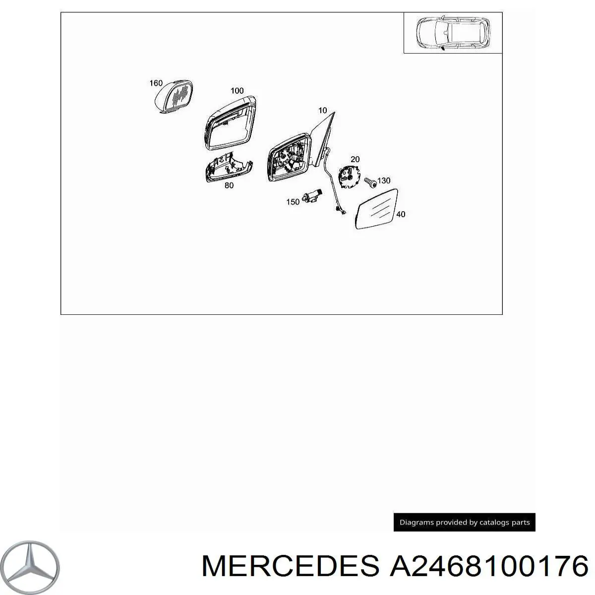 A2468100176 Mercedes 