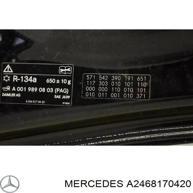  Mercedes A2468170420 ціна, від 258.95 USD