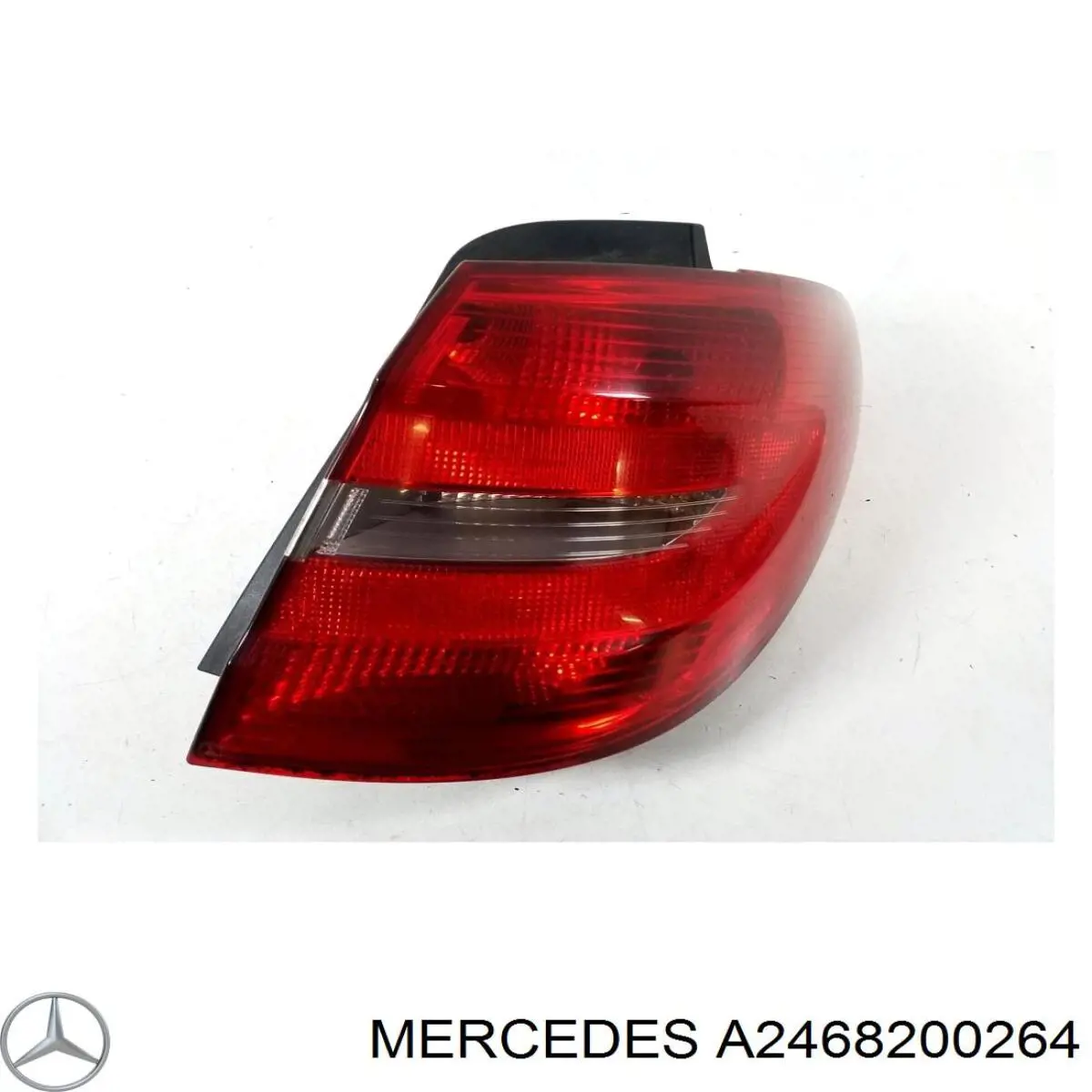 Ліхтар задній правий, зовнішній Mercedes A2468200264 ціна, від 75.22 USD