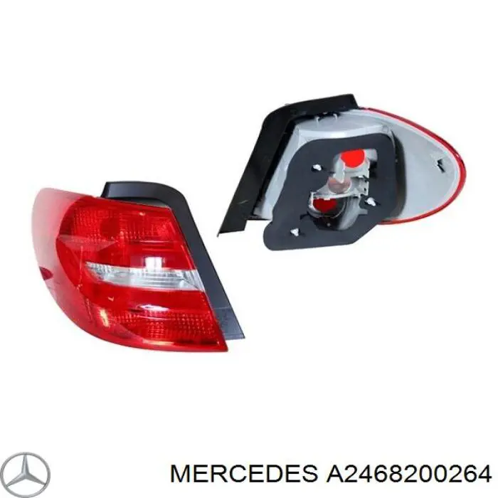 Ліхтар задній правий, зовнішній A2468200264 Mercedes