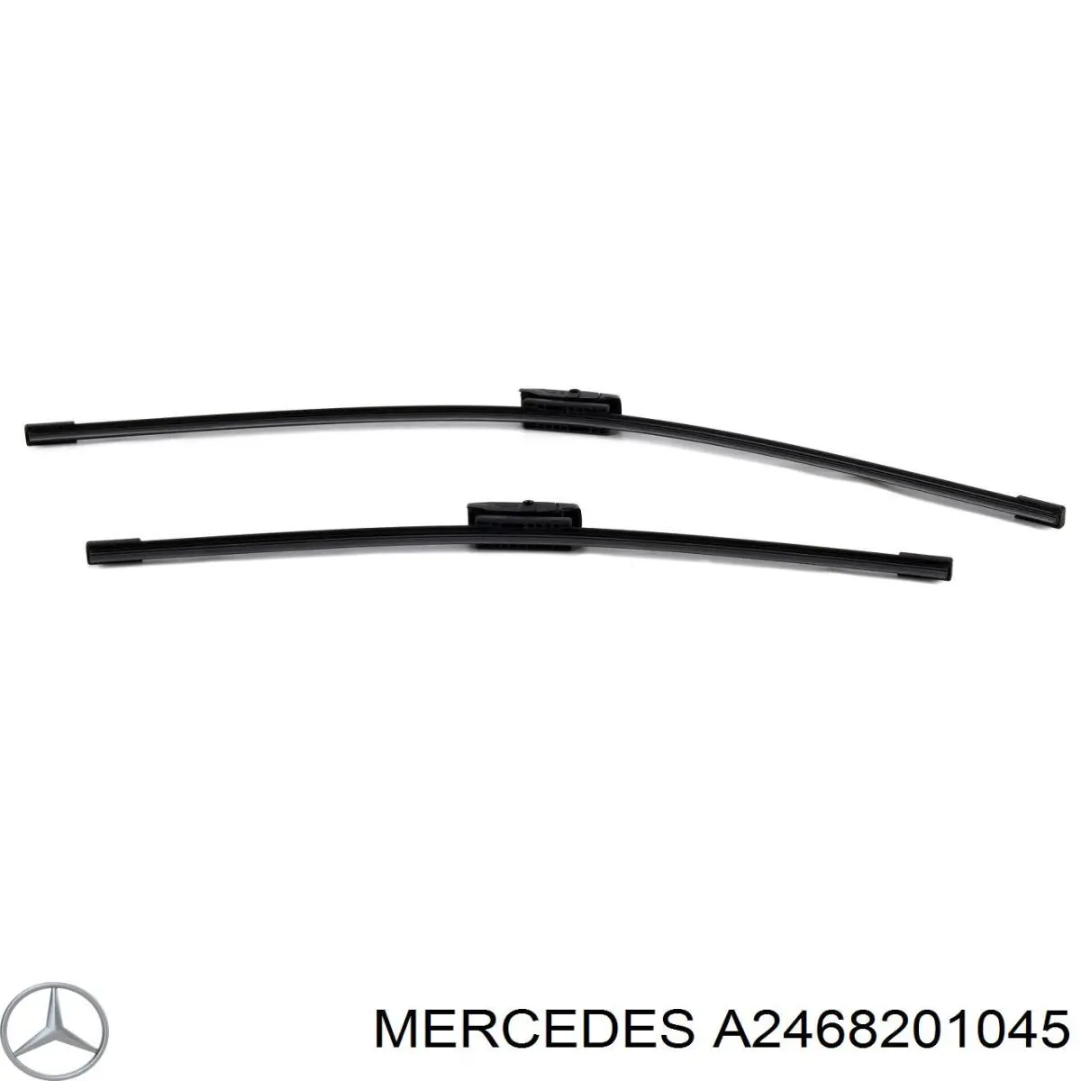 Щітка склоочисника заднього скла Mercedes A2468201045 ціна, від 8.65 USD