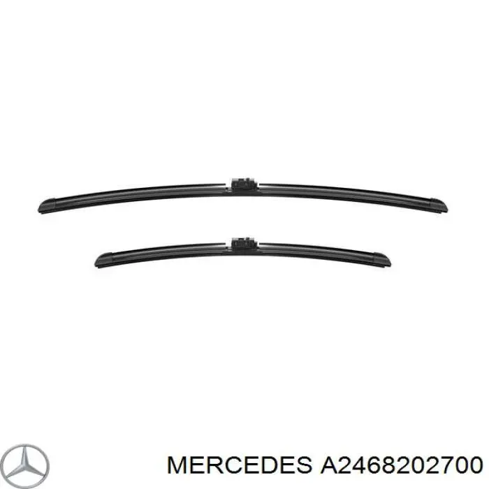 Щітка-двірник лобового скла, комплект з 2-х шт. Mercedes A2468202700 ціна, від 29.33 USD